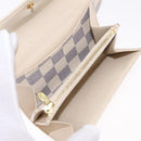LOUIS VUITTON Damier Azur Ceinture Pochette Solo Bag M9835T LV Auth 207030A-26