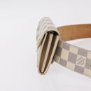 LOUIS VUITTON Damier Azur Ceinture Pochette Solo Bag M9835T LV Auth 207030A-4