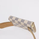 LOUIS VUITTON Damier Azur Ceinture Pochette Solo Bag M9835T LV Auth 207030A-6