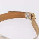 LOUIS VUITTON Damier Azur Ceinture Pochette Solo Bag M9835T LV Auth 207030A-8