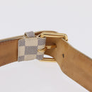 LOUIS VUITTON Damier Azur Ceinture Pochette Solo Bag M9835T LV Auth 207030A-9