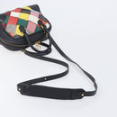 LOEWE Hand Bag Leather 2way Black Gold Auth 207031V-9