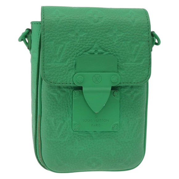 LOUIS VUITTON Lock Vertical Wearable Wallet Bag M81525 LV Auth 207033A