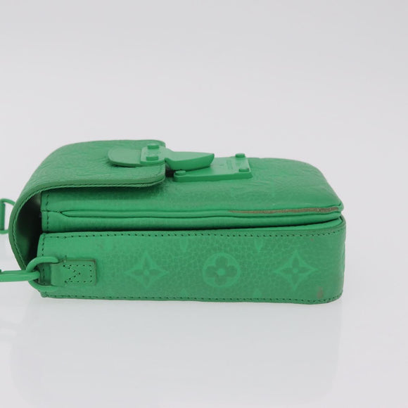 LOUIS VUITTON Lock Vertical Wearable Wallet Bag M81525 LV Auth 207033A