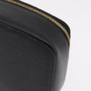 LOUIS VUITTON Epi Posh Monte Carlo Jewelry Box Black M48362 LV Auth 207034V-16
