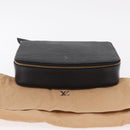 LOUIS VUITTON Epi Posh Monte Carlo Jewelry Box Black M48362 LV Auth 207034V-12