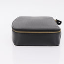 LOUIS VUITTON Epi Posh Monte Carlo Jewelry Box Black M48362 LV Auth 207034V-3