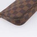 LOUIS VUITTON Ebene Mini Pochette Accessoires Pouch N58009 LV Auth 207035A-14