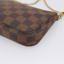 LOUIS VUITTON Ebene Mini Pochette Accessoires Pouch N58009 LV Auth 207035A-15