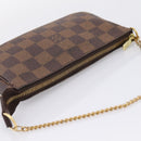 LOUIS VUITTON Ebene Mini Pochette Accessoires Pouch N58009 LV Auth 207035A-6