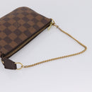LOUIS VUITTON Ebene Mini Pochette Accessoires Pouch N58009 LV Auth 207035A-7