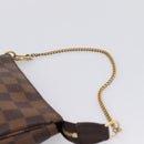 LOUIS VUITTON Ebene Mini Pochette Accessoires Pouch N58009 LV Auth 207035A-8