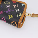 LOUIS VUITTON Monogram Multicolor Shirley Bag Black M40050 LV Auth 207039A-12