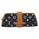 LOUIS VUITTON Monogram Multicolor Shirley Bag Black M40050 LV Auth 207039A-3