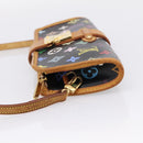 LOUIS VUITTON Monogram Multicolor Shirley Bag Black M40050 LV Auth 207039A-4