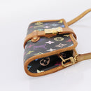 LOUIS VUITTON Monogram Multicolor Shirley Bag Black M40050 LV Auth 207039A-5