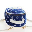 LOUIS VUITTON Jacquard Velvet Palm Spring Mini Backpack M46207 LV Auth 207040M-8