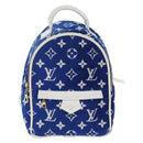 LOUIS VUITTON Jacquard Velvet Palm Spring Mini Backpack M46207 LV Auth 207040M-13