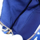 LOUIS VUITTON Jacquard Velvet Palm Spring Mini Backpack M46207 LV Auth 207040M-32