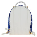 LOUIS VUITTON Jacquard Velvet Palm Spring Mini Backpack M46207 LV Auth 207040M-2
