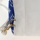 LOUIS VUITTON Jacquard Velvet Palm Spring Mini Backpack M46207 LV Auth 207040M-4