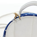 LOUIS VUITTON Jacquard Velvet Palm Spring Mini Backpack M46207 LV Auth 207040M-6