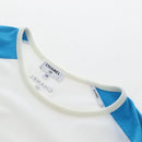 CHANEL Short-sleeved T-shirt Cotton XS Blue CC Auth 207041V-14