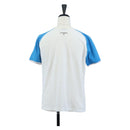CHANEL Short-sleeved T-shirt Cotton XS Blue CC Auth 207041V-2