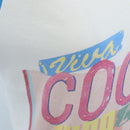 CHANEL Short-sleeved T-shirt Cotton XS Blue CC Auth 207041V-9