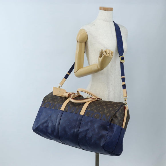 LOUIS VUITTON Pacific Split Keepall Bandouliere 50 Bag M43861 LV Auth 207044SAM