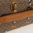 GUCCI x Disney Mickey Mouse Micro GG Supreme Suitcase PVC 602675 Auth 207045SM-10