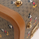 GUCCI x Disney Mickey Mouse Micro GG Supreme Suitcase PVC 602675 Auth 207045SM-18