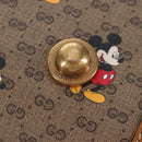 GUCCI x Disney Mickey Mouse Micro GG Supreme Suitcase PVC 602675 Auth 207045SM-20