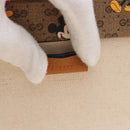 GUCCI x Disney Mickey Mouse Micro GG Supreme Suitcase PVC 602675 Auth 207045SM-44