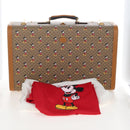 GUCCI x Disney Mickey Mouse Micro GG Supreme Suitcase PVC 602675 Auth 207045SM-48