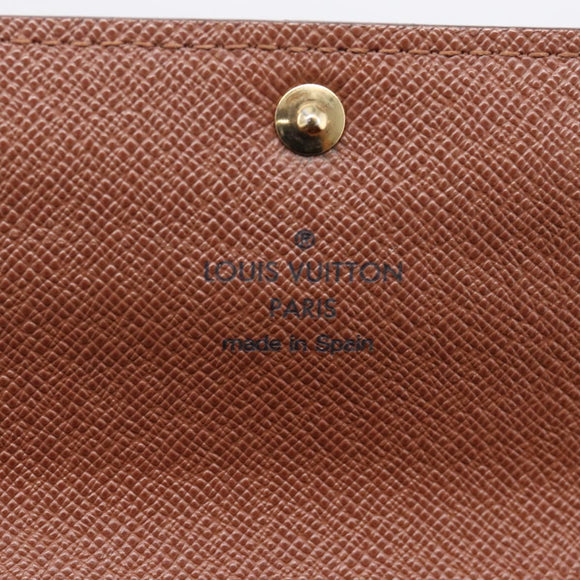 LOUIS VUITTON Monogram Portefeuille Sarah Long Wallet M61734 LV Auth 207050