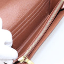 LOUIS VUITTON Monogram Portefeuille Sarah Long Wallet M61734 LV Auth 207050-16