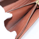 LOUIS VUITTON Monogram Portefeuille Sarah Long Wallet M61734 LV Auth 207050-18