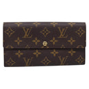 LOUIS VUITTON Monogram Portefeuille Sarah Long Wallet M61734 LV Auth 207050-2