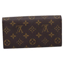 LOUIS VUITTON Monogram Portefeuille Sarah Long Wallet M61734 LV Auth 207050-3
