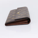 LOUIS VUITTON Monogram Portefeuille Sarah Long Wallet M61734 LV Auth 207050-5