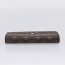 LOUIS VUITTON Monogram Portefeuille Sarah Long Wallet M61734 LV Auth 207050-6