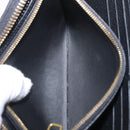 LOUIS VUITTON Monogram Empreinte Zippy Long Wallet Black M61864 LV Auth 207051-22