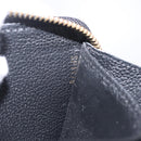 LOUIS VUITTON Monogram Empreinte Zippy Long Wallet Black M61864 LV Auth 207051-23