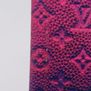LOUIS VUITTON Taurillon Clemence Illusion Zippy Wallet Vertical Auth 207052-13