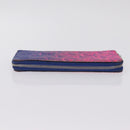 LOUIS VUITTON Taurillon Clemence Illusion Zippy Wallet Vertical Auth 207052-4