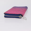 LOUIS VUITTON Taurillon Clemence Illusion Zippy Wallet Vertical Auth 207052-7