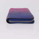LOUIS VUITTON Taurillon Clemence Illusion Zippy Wallet Vertical Auth 207052-8