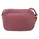 GUCCI Micro GG Canvas Micro Guccissima Bag Leather Gold Pink 309538 Auth 207061-3