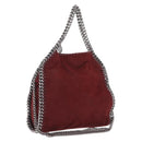 Stella McCartney Chain Falabella Bag Polyester Bordeaux 371223 Auth 207062A-1